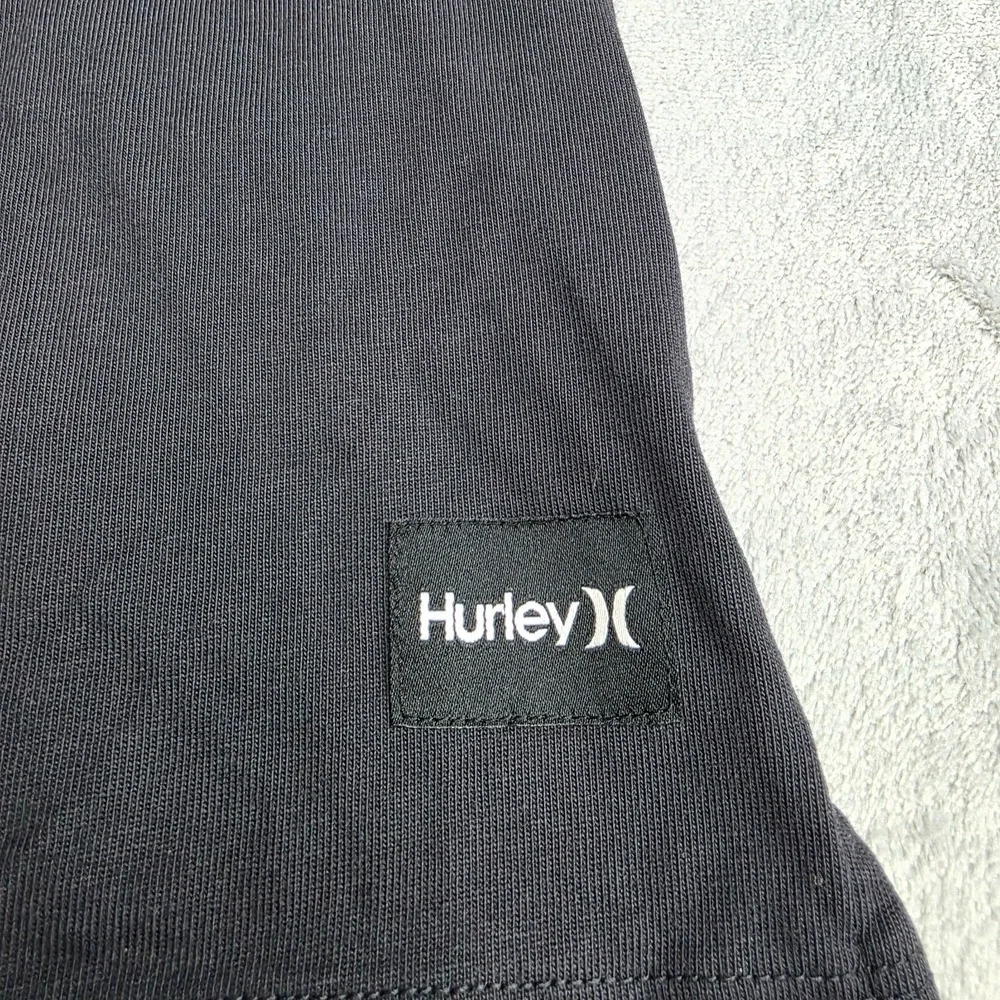 Hurley Nike DRI Fit Polo Shirt Marled Charcoal Gray Black -Sz‎ SM Cotton Blend